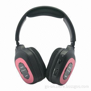 IR Wireless Headset with Crystal Clear Stereo Sound and Adjustable Headband